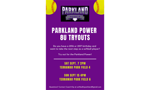 Power 8U Tryouts